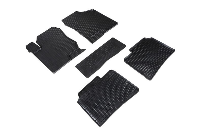 Коврики резиновые с рисунком "Сетка" KIA MAGENTIS II (MG) 2006-2010 (комплект) SEINTEX 00203