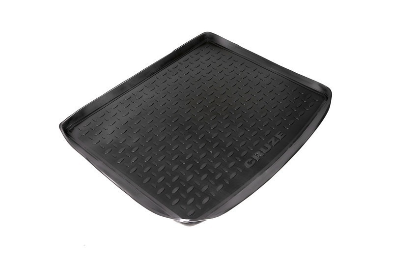SEINTEX Коврик в багажник CHEVROLET CRUZE hback (полимерный) черный (шт) (2011-2015) 83743