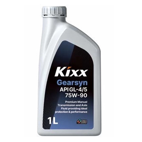 Kixx масло трансмиссионное Gearsyn GL-4/5 75W-90 (1л) L2963AL1R1