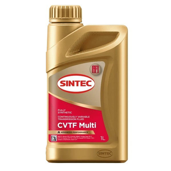 Масло трансмиссионное CVTF Multi SINTEC (1л) 324706