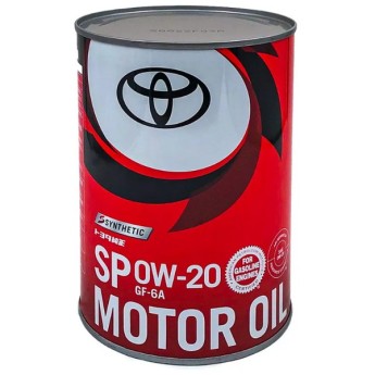 TOYOTA 0W-20 SP Масло моторное (Япония) (1л) 0888013206