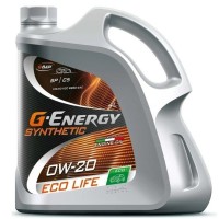 Масло моторное G-Energy Synthetic Eco Life 0W-20 (4л) 253140711