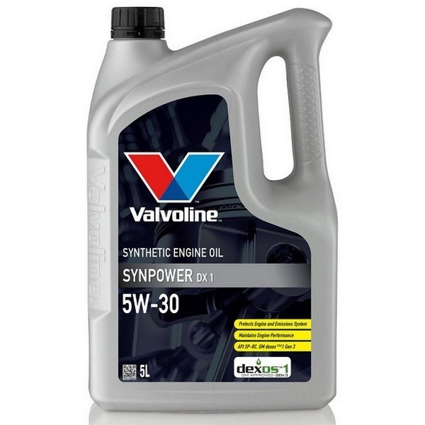 Масло моторное Valvoline SYNPOWER DX1 5W-30 (5л) 885853