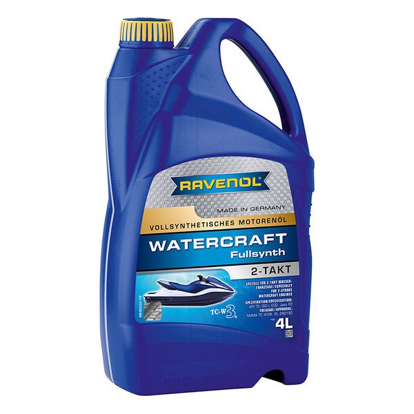 Масло для лодочных моторов Ravenol Watercraft Fullsynth 2-Takt (4л) 115121000401999