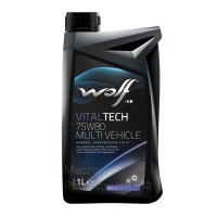 WOLF VITALTECH 75W-80 MULTI VEHICLE Масло трансмиссионное (1л) 8303609