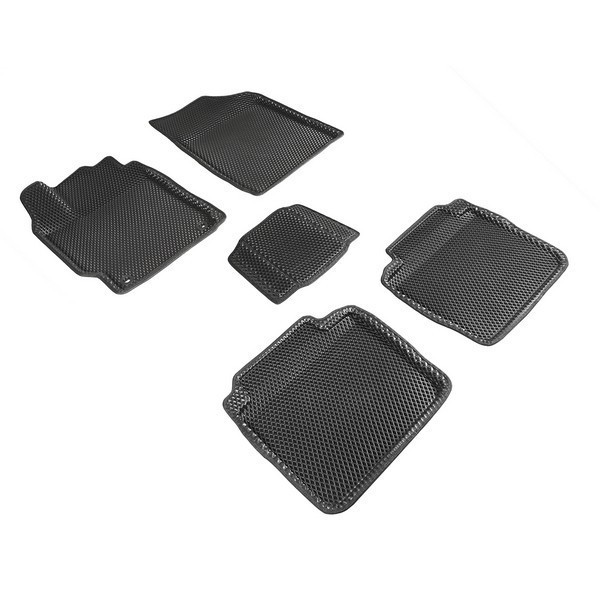 Коврики 3D EVA "РОМБ" Toyota Camry VII 2012-2018 черный (комплект) 95206 SEINTEX