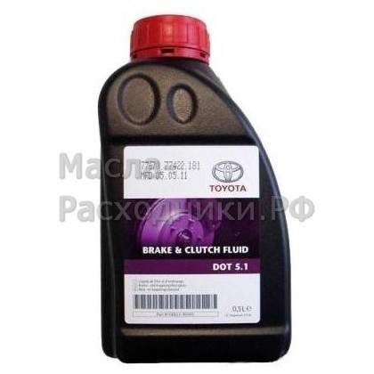 08823-80005 Тормозная жидкость Toyota DOT-5.1 (0,5л)