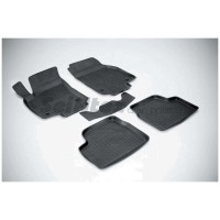 SeiNtex Комплект ковриков OPEL ASTRA H 2004-2014 (с высоким бортом) 01554