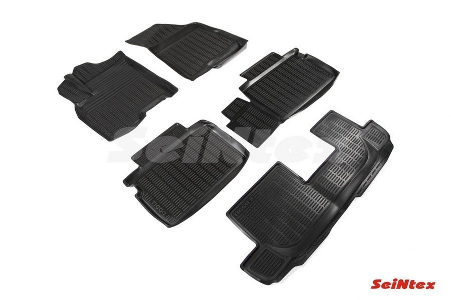 Полиуретановые коврики салона для Chery Tiggo 8 2017-н.в. (шт) SEINTEX 94469