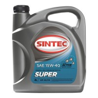 Масло моторное 15W-40 SINTEC SUPER SG/CD (4л) 900314