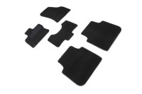 SEINTEX Ворсовые коврики LUX SKODA Kodiaq 5 мест (комплект) 89750 (2017-) + перемычка