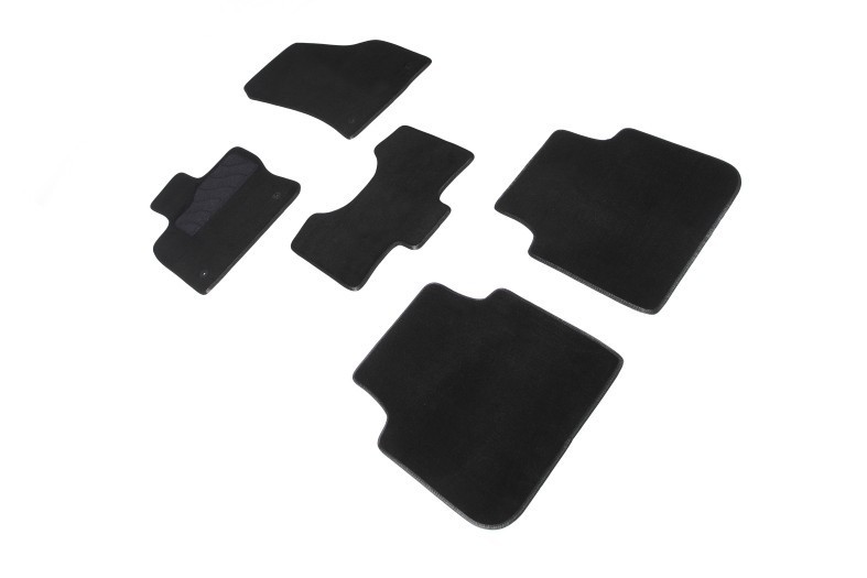 SEINTEX Ворсовые коврики LUX SKODA Kodiaq 5 мест (комплект) 89750 (2017-) + перемычка