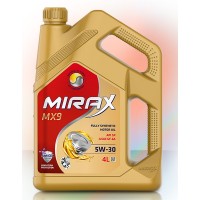 Масло моторное MIRAX MX9 5W-30 ILSAC GF-6A SP (АКЦИЯ 4л + 1л) 607051