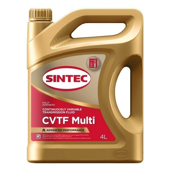 Масло трансмиссионное CVTF Multi SINTEC (4л) 324709