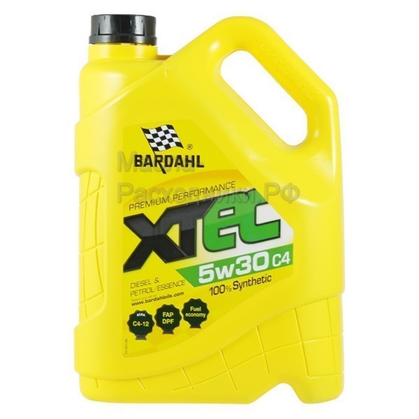 BARDAHL XTEC 5W-30 C4 Масло моторное (5л) 36153