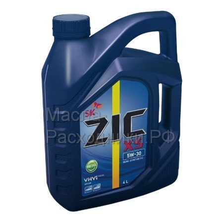 Масло моторное ZIC X5 Diesel 5W-30 (4л) 162671