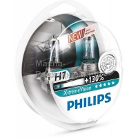 Автолампы 12972XV Philips H7 12V- 55W (PX26d) X-treme Vision +130% (комплект 2 шт) 12972XVS2
