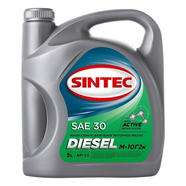 Масло моторное М-10Г2к SINTEC (5л) 122428