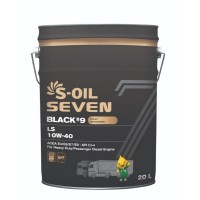 Масло моторное S-oil SEVEN BLACK LS EURO-6 10W-40 (20л) BLS10W4020 DRAGON