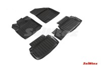 Полиуретановые коврики салона для Geely Coolray 2020-н.в. (шт) SEINTEX 94398