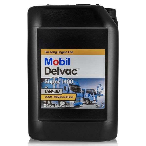 Масло моторное Mobil Delvac Super 1400 15W-40 (20л) 152714
