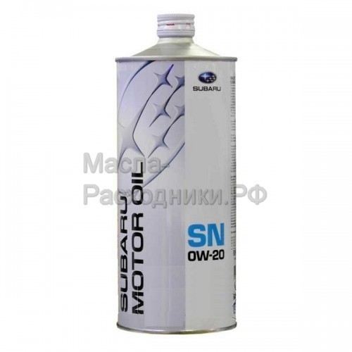 SUBARU 0W-20 SN Масло моторное (железо) (1л) / FIG619920T1L