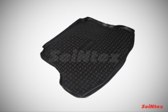 SEINTEX Коврик в багажник NISSAN TIIDA sedan (полимерный) черный (шт) (2007-2015) 01262