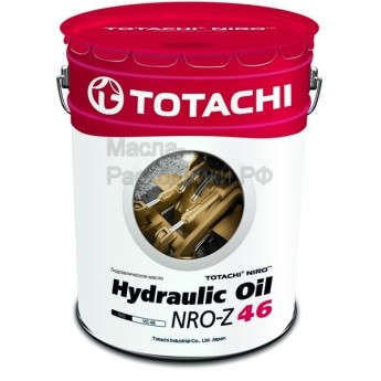 Масло гидравлическое TOTACHI NIRO Hydraulic oil NRO-Z 46 (16,5кг) 51420