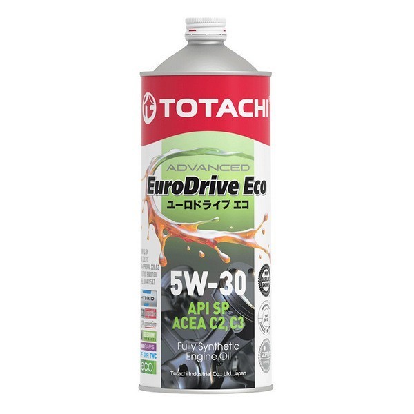 Масло моторное TOTACHI EURODRIVE ECO Fully Synthetic SP/C2/C3/GF6A 5W-30 (1л) E6601