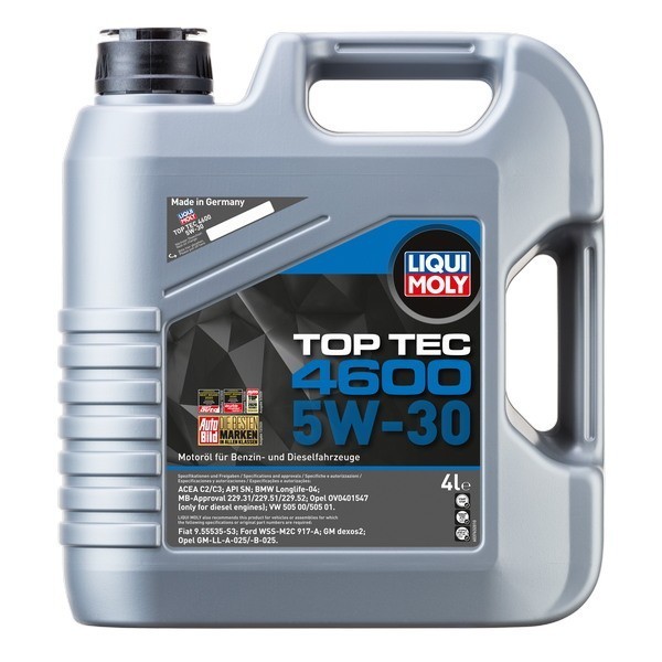 Масло моторное Liqui Moly Top Tec 4600 5W-30 (4л) 3763