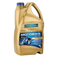 Масло моторное Ravenol Motobike 4-T Ester SAE 5W-30 (4л) 117110100401999