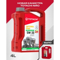 Масло моторное TOTACHI NIRO OPTIMA PRO 5W-30 (4л) 1C504