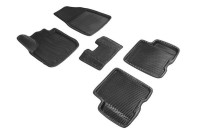 Коврики 3D EVA "РОМБ" Renault Arkana 2019-н.в. черные (комплект) SEINTEX 95192