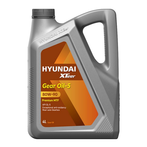 HYUNDAI Xteer GEAR OIL GL-5 80W-90 Масло трансмиссионное (4л) 1041422