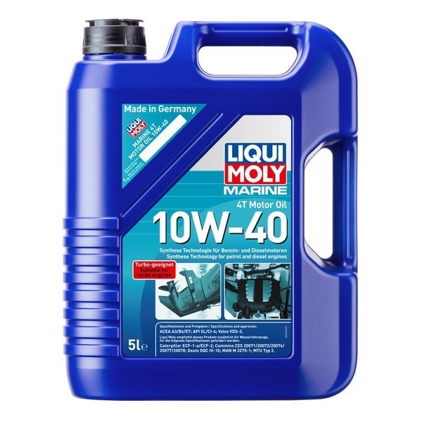 LIQUI MOLY Marine Motoroil 4T 10W-40 Масло моторное для лодок (5л) 25013