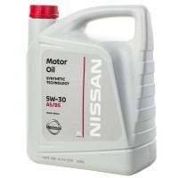 Масло моторное Nissan 5W-30, 5л / KE900-99943R