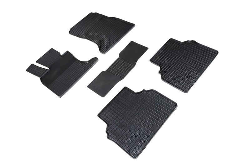 Коврики резиновые с рисунком "Сетка" FORD MONDEO III 2001-2006 (комплект) SEINTEX 00141