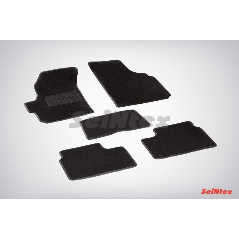 Ворсовые коврики LUX DAEWOO MATIZ II 2000- (комплект) SEINTEX 82263