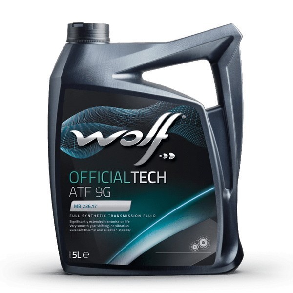 WOLF OFFICIALTECH ATF 9G MB 236.17 Масло трансмиссионное (5л) 8332463