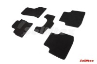 SEINTEX Ворсовые коврики LUX SKODA SUPERB III (комплект) 89639 (2015-) + перемычка