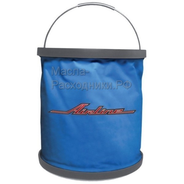 Ведро-трансформер компактное синее (11л) AIRLINE ABO01