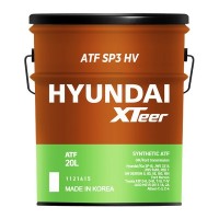HYUNDAI Xteer ATF SP3 HV Масло трансмиссионное (20л) 1121415