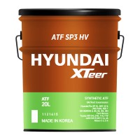 HYUNDAI Xteer ATF SP3 HV Масло трансмиссионное (20л) 1121415