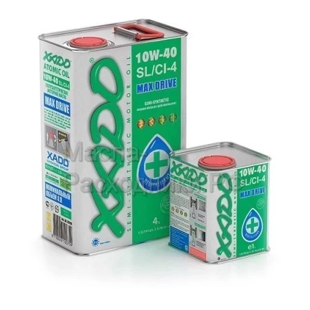 Масло моторное Xado Atomic OIL 10W-40 SL/CI-4 (4л) XA20209