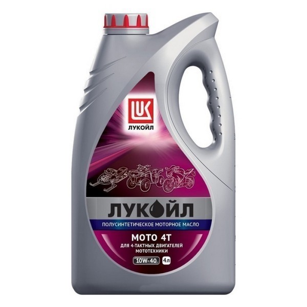 Масло ЛУКОЙЛ Мото 4Т 10W-40 SL (4л) 1595328