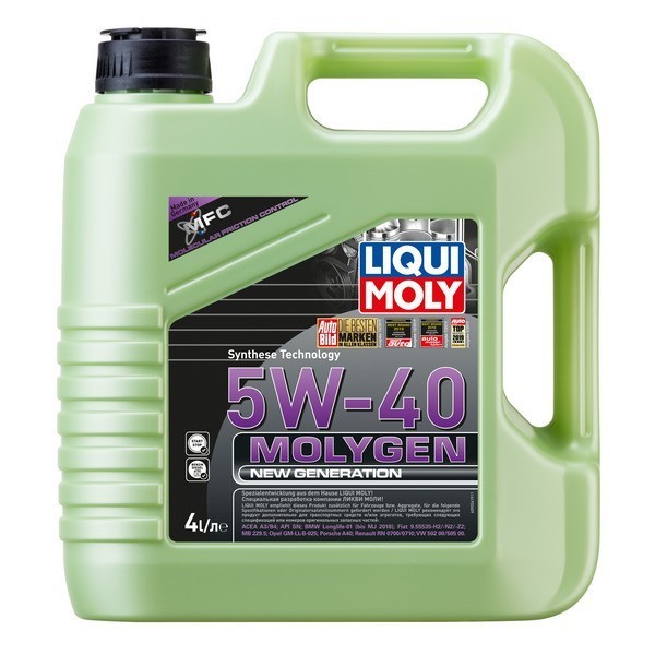 Масло моторное Liqui Moly Molygen New Generation 5W-40 (4л) 9054