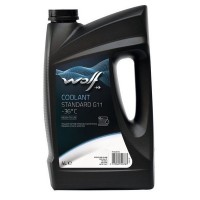 WOLF COOLANT LONGLIFE G11 -36C Антифриз синий готовый (4л) 8326783