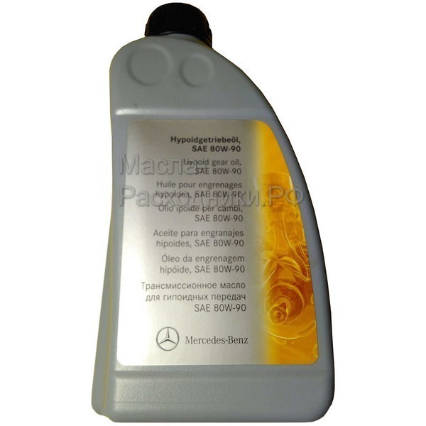 MERCEDES BENZ Трансмиссионное масло MB 80W-90 235.20 (1л) A0019895803