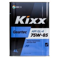 Масло трансмиссионное Kixx GEARTEC FF 75W-85 GL-4 (4л) L271744TE1