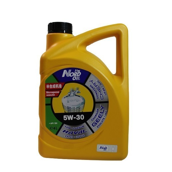 Масло моторное NORD OIL Specific Line 5W-30 Chinese cars (Haval, Chery, Geely) (4л) NRSL029